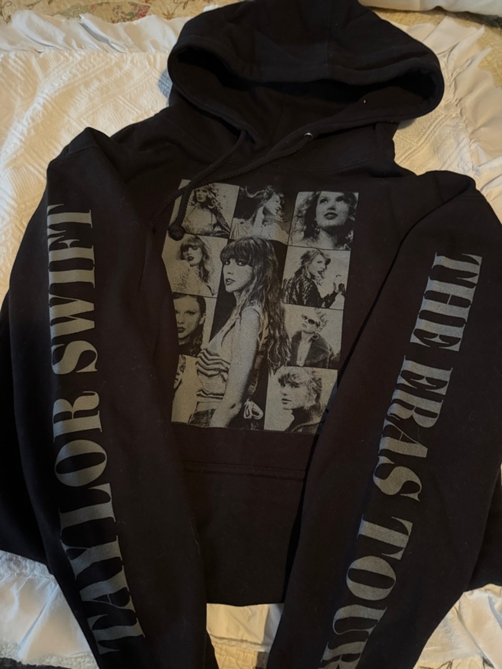 Taylor Swift Black Photo Collage Pullover Hoodie